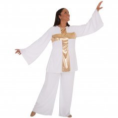 Body Wrappers Praise Dance Praise Cross Pullover Tunic