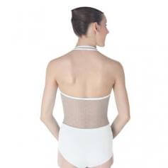 Body Wrappers / Premiere ProTECH Lace Back Halter Leotard