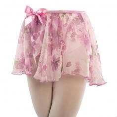 Danshuz Chiffon Flower Wrap Skirt [DAN241A]