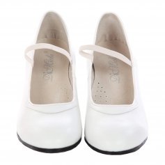 DiMichi \"Maria\" Adult Leather Elastic Strap Flamenco shoe