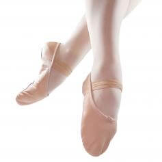 Danzcue Adult Split Sole Leather Ballet Slipper