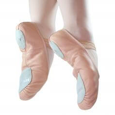 Danzcue Child Split Sole Leather Ballet Slipper
