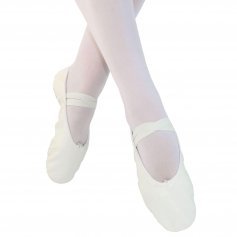 Danzcue Child Split Sole Leather Ballet Slipper