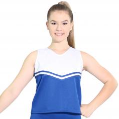 Danzcue Adult V-Neck Cheerleaders Uniform Shell Top [DQCHT002A]