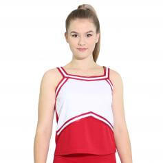Danzcue Adult Sweetheart Cheerleaders Uniform Shell Top [DQCHT003A]