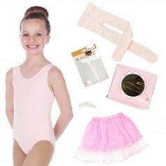Danzcue Girls Princess Gift Ballet Dance Leotard Tutu Box Set [DQGIFT01]
