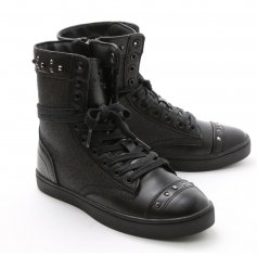 Pastry Dance Adult \"Military Glitz\" Black Sneaker Boot
