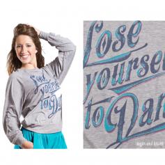 Sugar and Bruno Lose Yourself to Dance Slouchy Raglan [SNBD6989]
