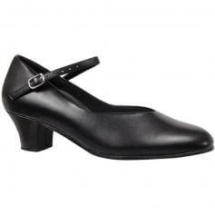 Dance Class® Adult Leather-Like 1.5" Character Shoe [TRMC101M]