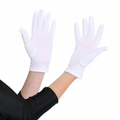 Adult/Children White Gloves - Click Image to Close
