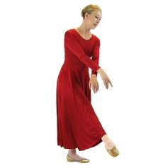 Danzcue Praise Full Length Long Sleeve Dance Dress