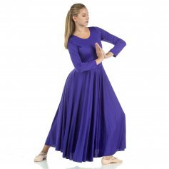 Danzcue Praise Full Length Long Sleeve Dance Dress
