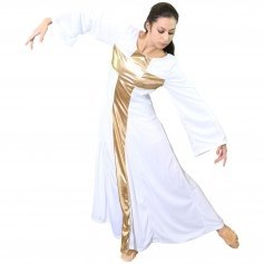 Danzcue Praise Dance Cross Long Dress [WSD105]