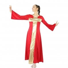 Danzcue Praise Dance Cross Long Dress