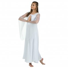 Danzcue Praise Dance Princess Angel Sleeve Dress