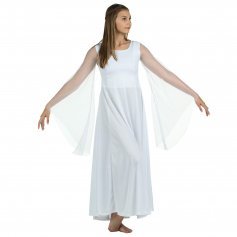 Danzcue Praise Dance Princess Angel Sleeve Dress
