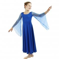 Danzcue Child Princess Angel Sleeve Dress Danzcue Child Princess Angel Sleeve Dress