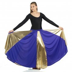 Praise Dance Long Circle Skirt