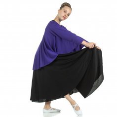 Child Angel Wing Liturgical Dance Drapey Pullover