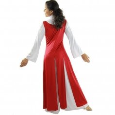 Danzcue Praise Dance Paneled Tunic (white dress not included)