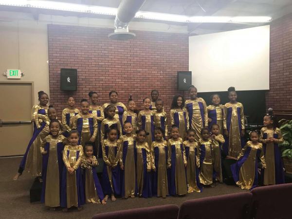 Greater Christ Temple Youth Ministry Praise dance Ministry  under the directions of Jazmene Dockery