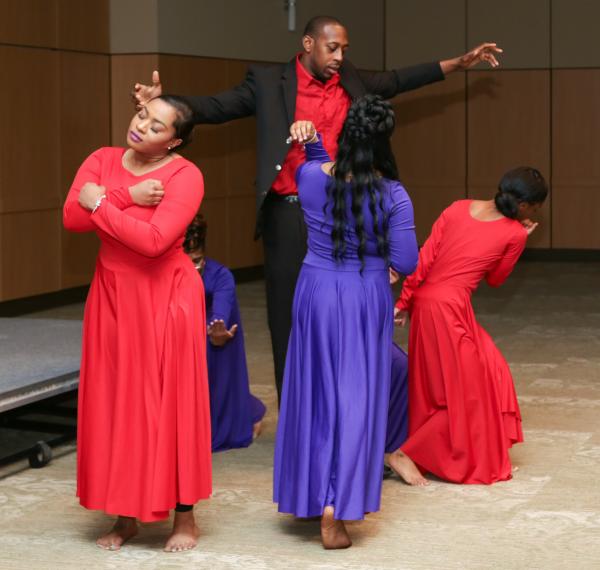 Praising Him in the Dance in Detroit during a 30th Birthday Celebration