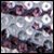 Zebra Print / Silver Sequin Stephanie Ladies Zebra Print / Silver Sequin 2.5