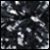 Black-Silver Getz Flash Plastic with Metallic Poms