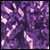 Purple Getz Adult Solid Color Metallic Poms