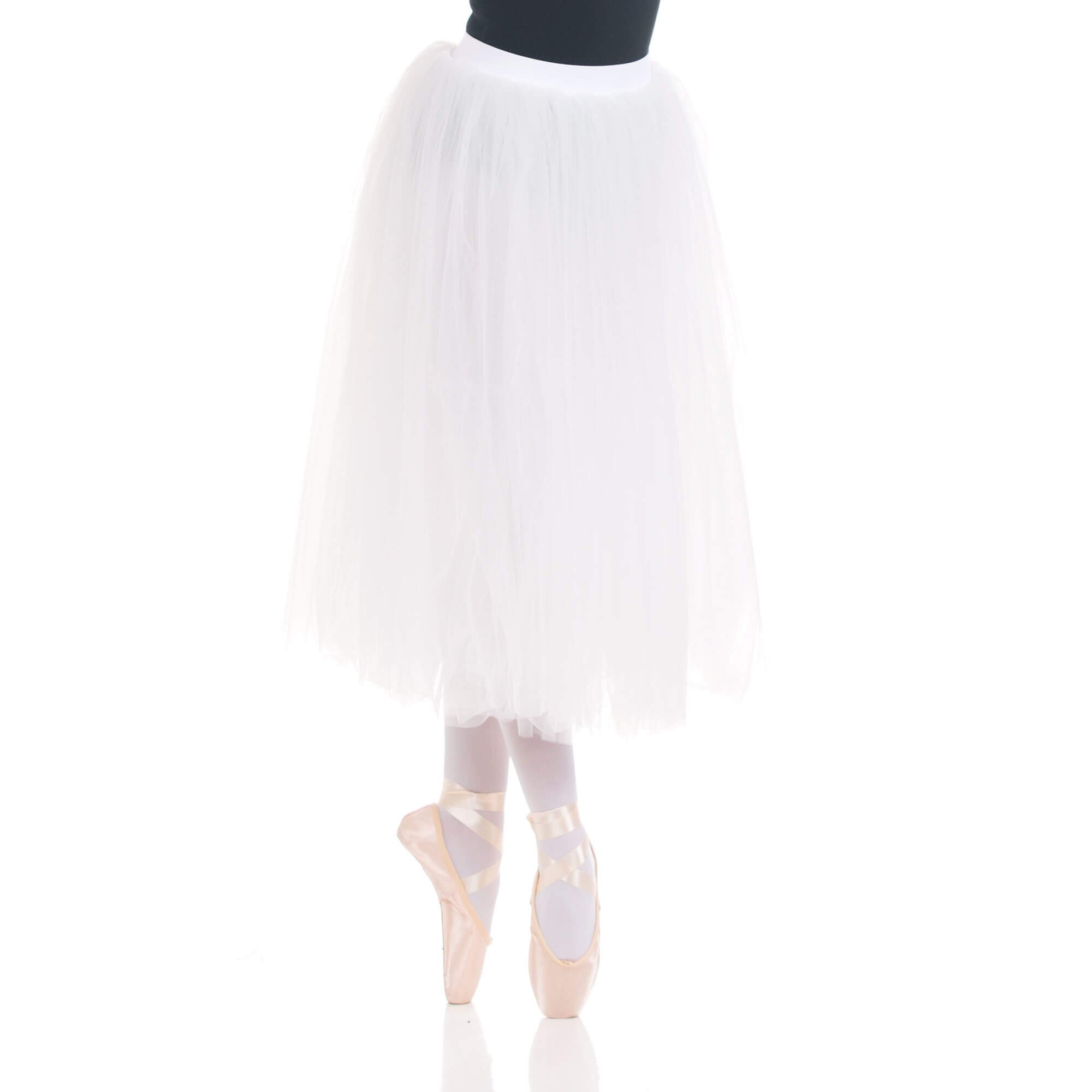 Baiwu Women's Ballet Long Performance Tutu Skirt - Click Image to Close