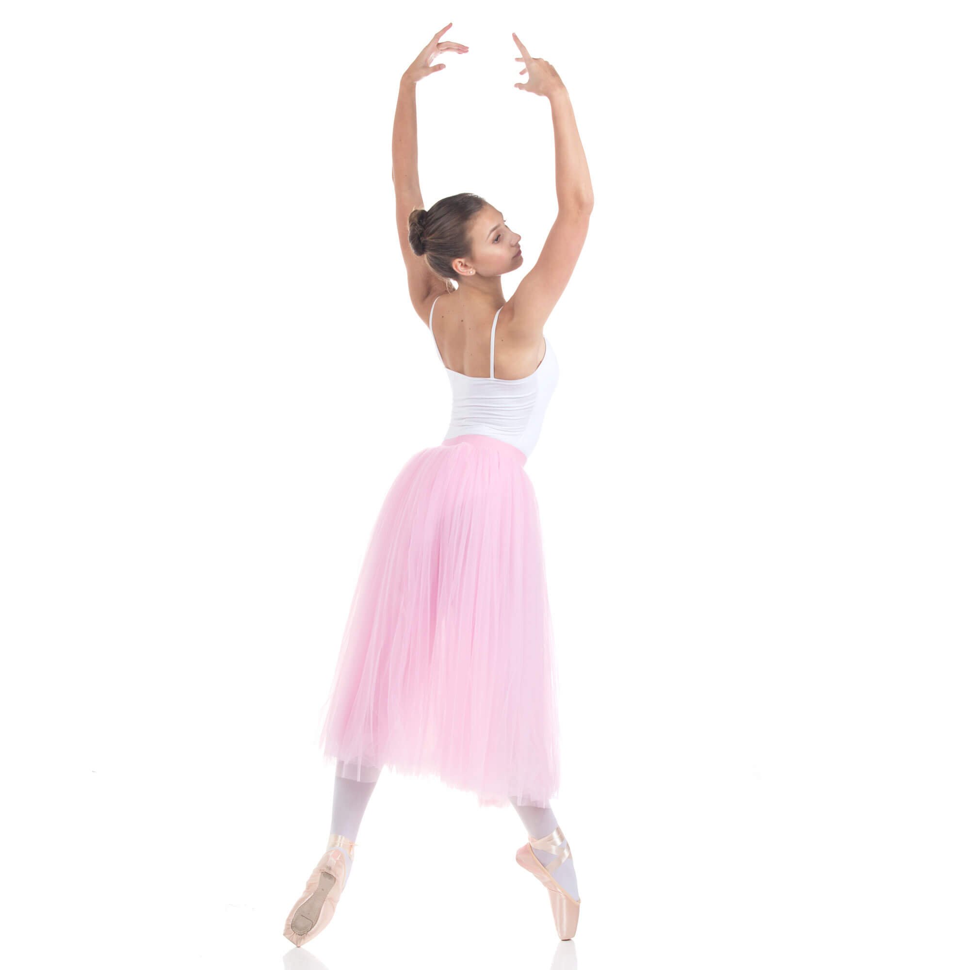 Baiwu Women's Ballet Long Performance Tutu Skirt - Click Image to Close