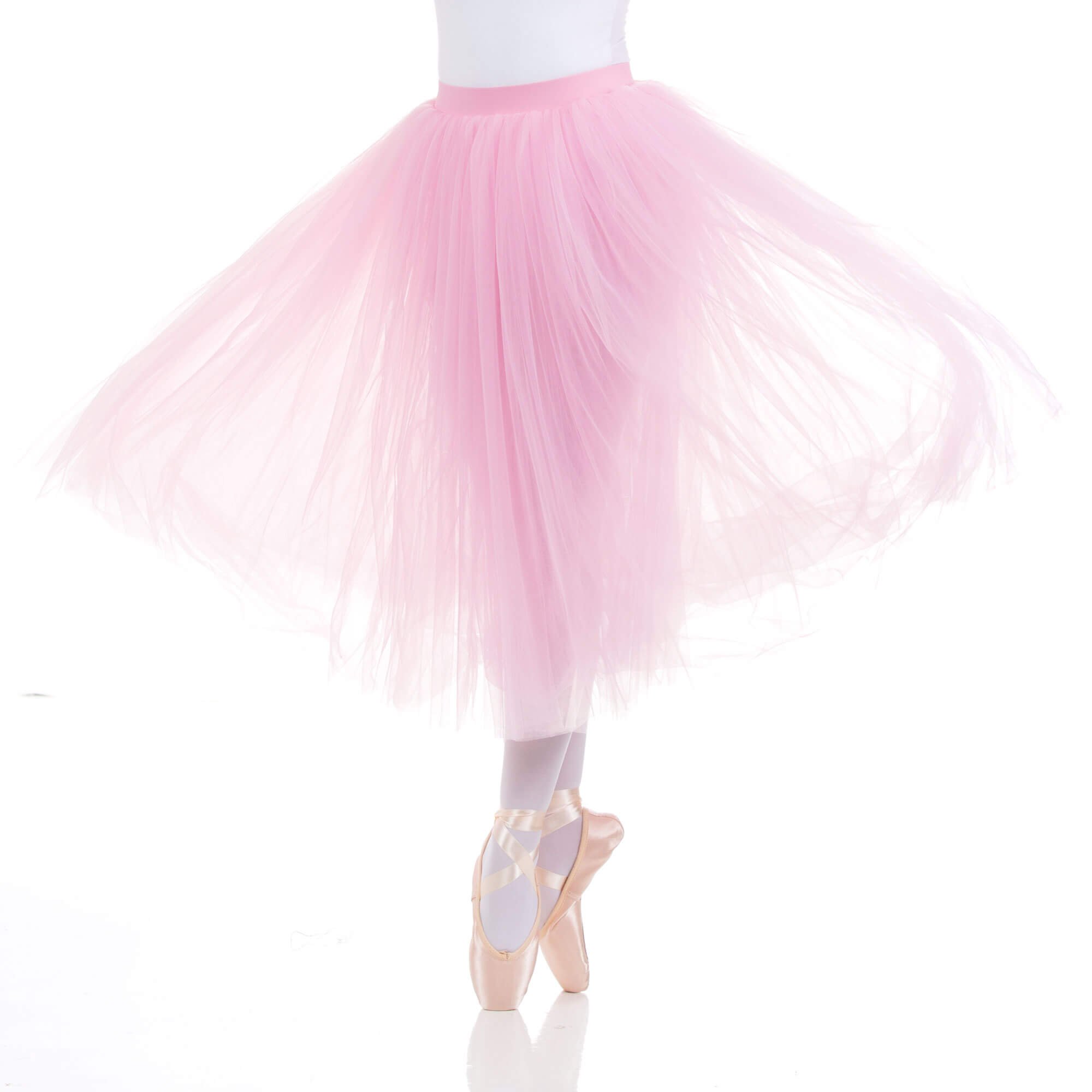 Baiwu Women's Ballet Long Performance Tutu Skirt - Click Image to Close