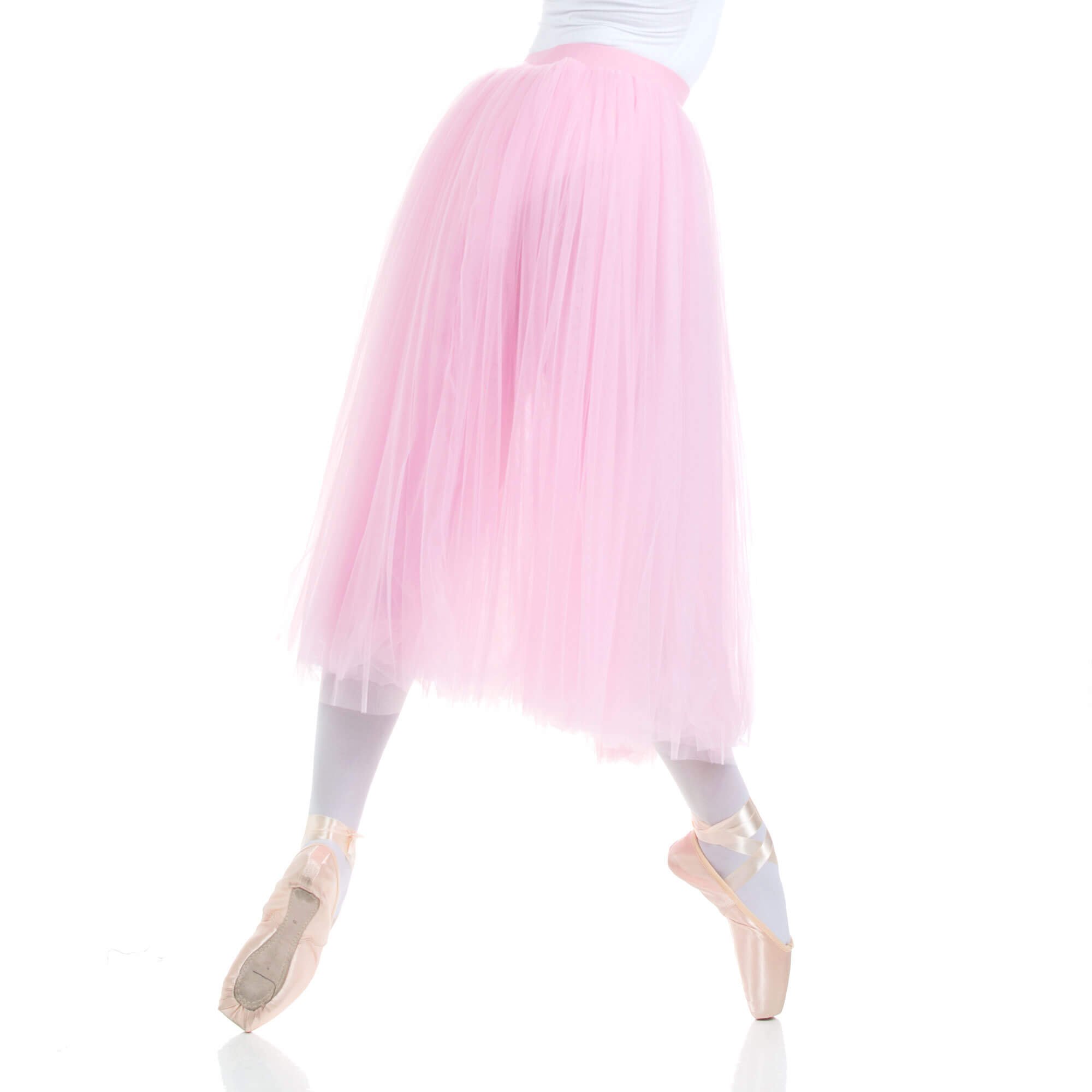 Baiwu Women's Ballet Long Performance Tutu Skirt - Click Image to Close