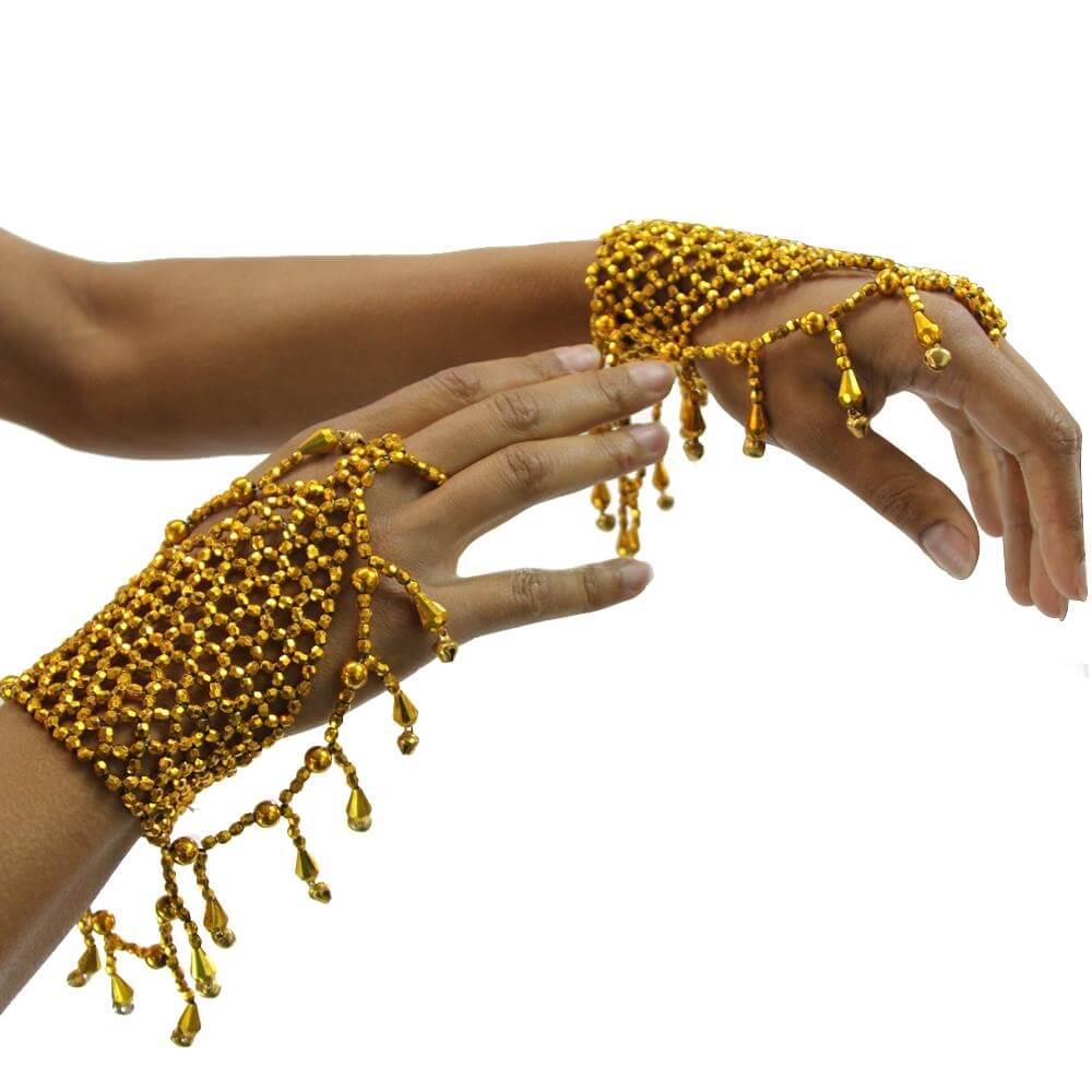 Deluxe Belly dance Jewelry slave bracelet - Click Image to Close