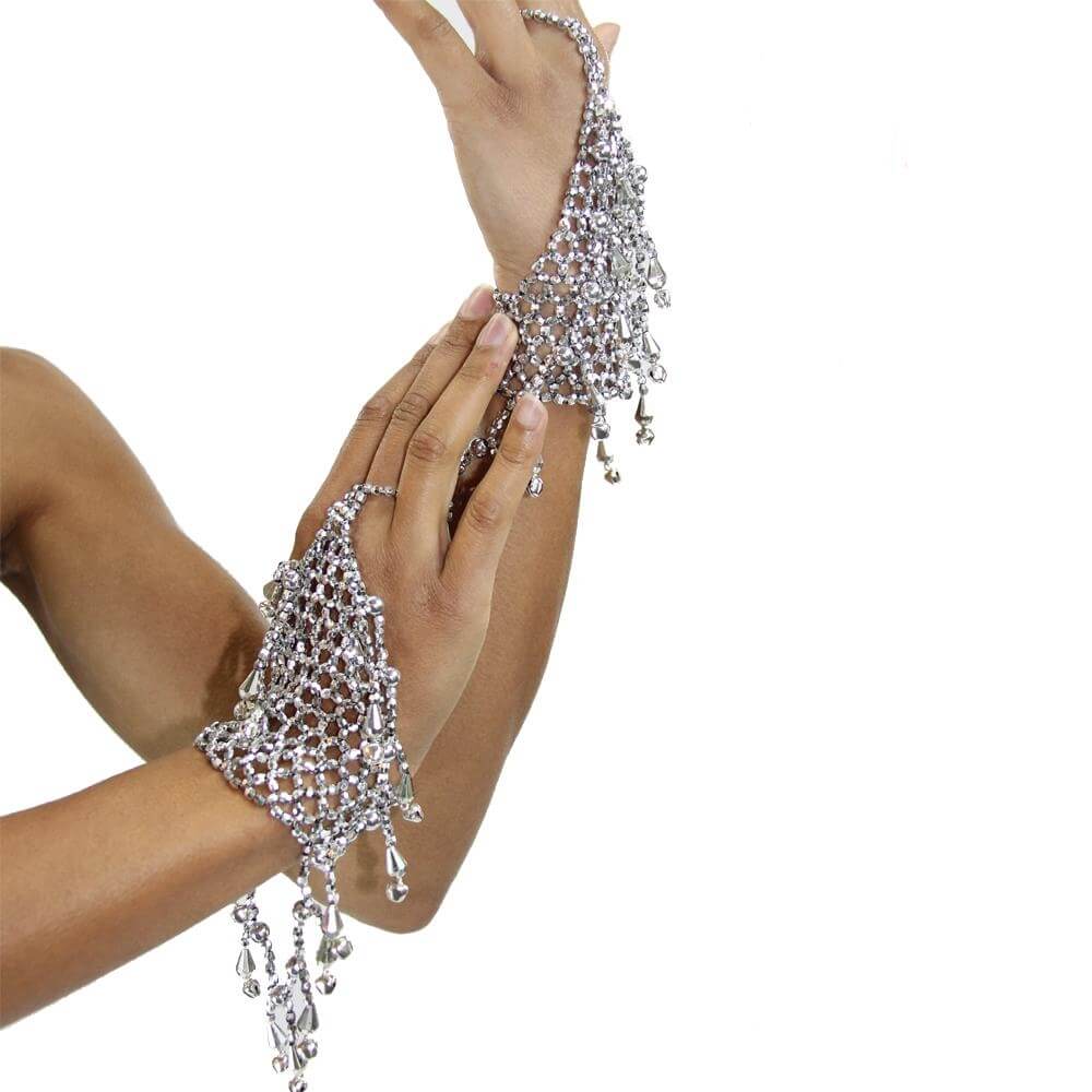 Deluxe Belly dance Jewelry slave bracelet - Click Image to Close