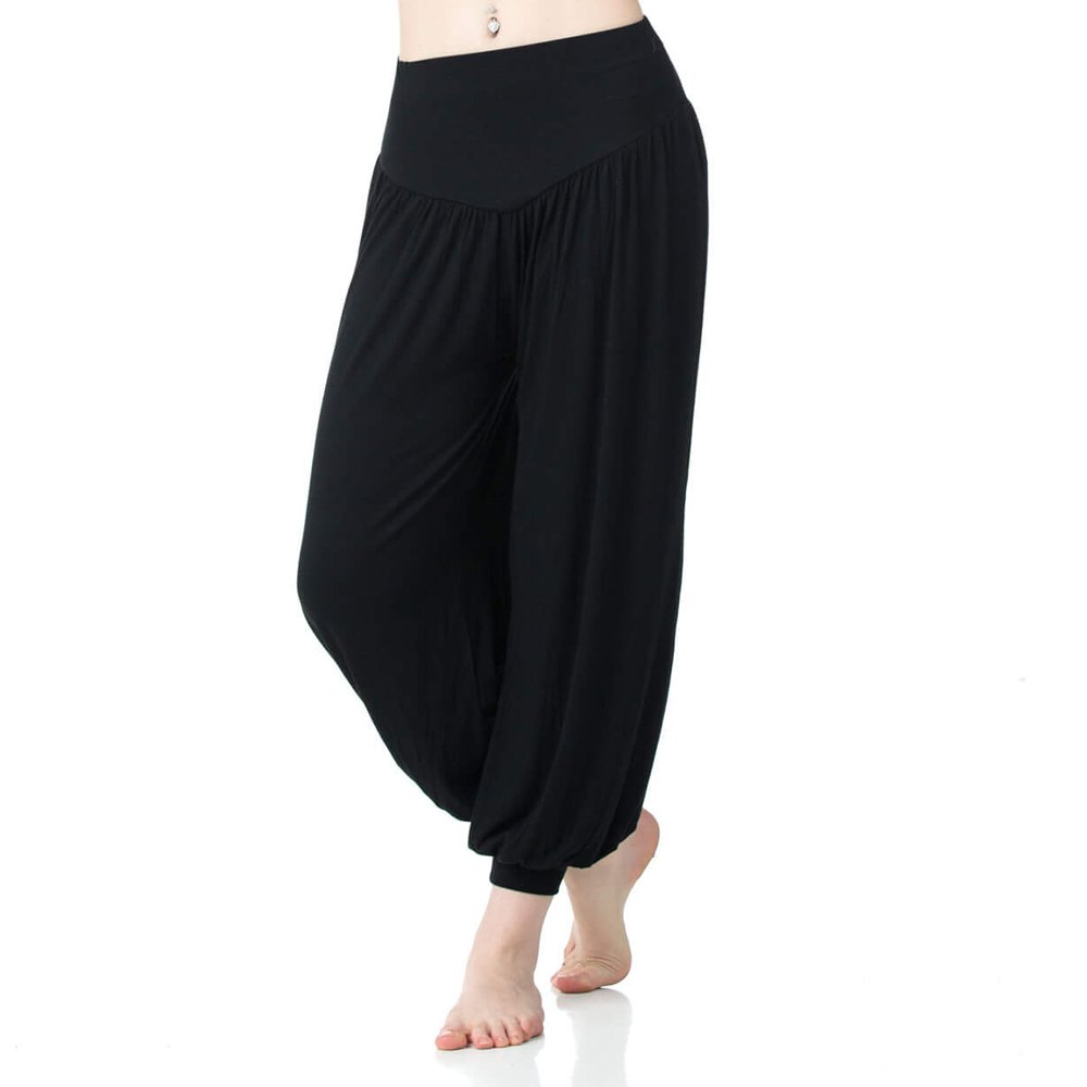 Danzcue Women's Soft Belly Dance Yoga Sports Harem Pants - Click Image to Close