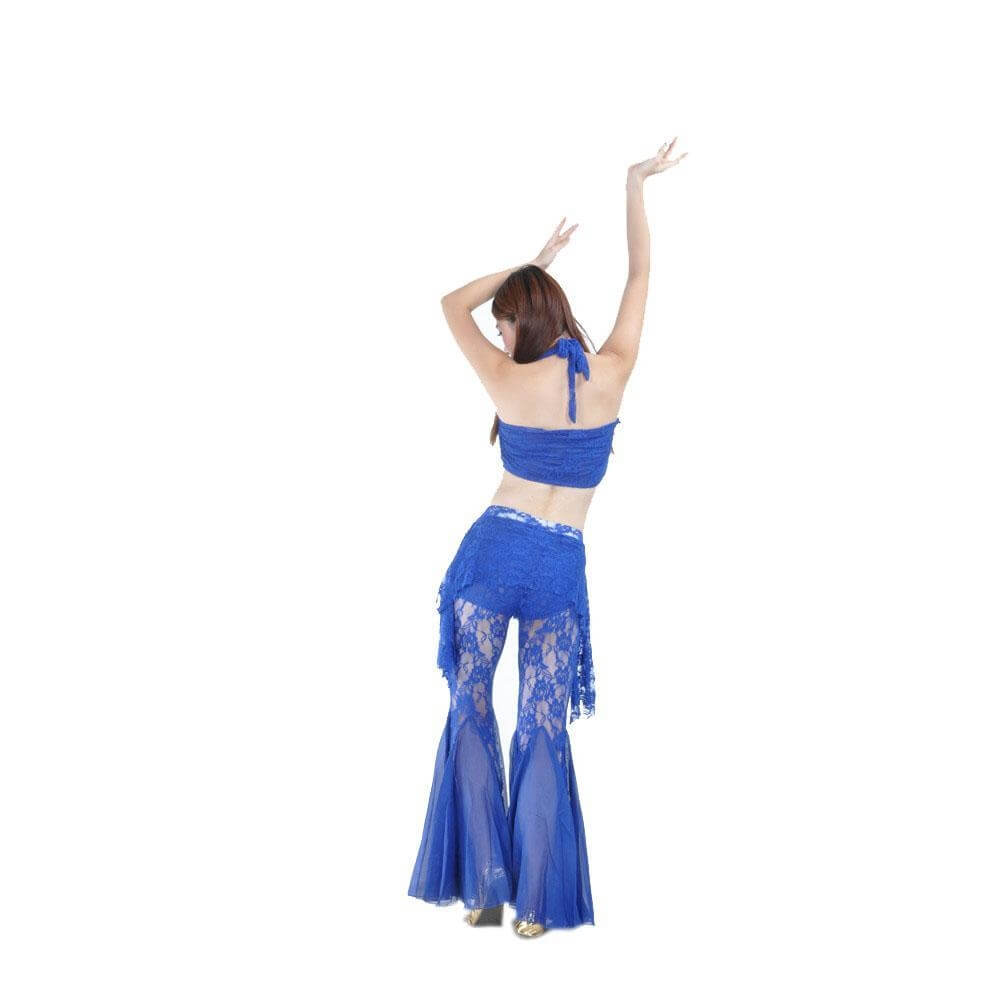Lace 2-Piece Belly Dance Costume - Click Image to Close