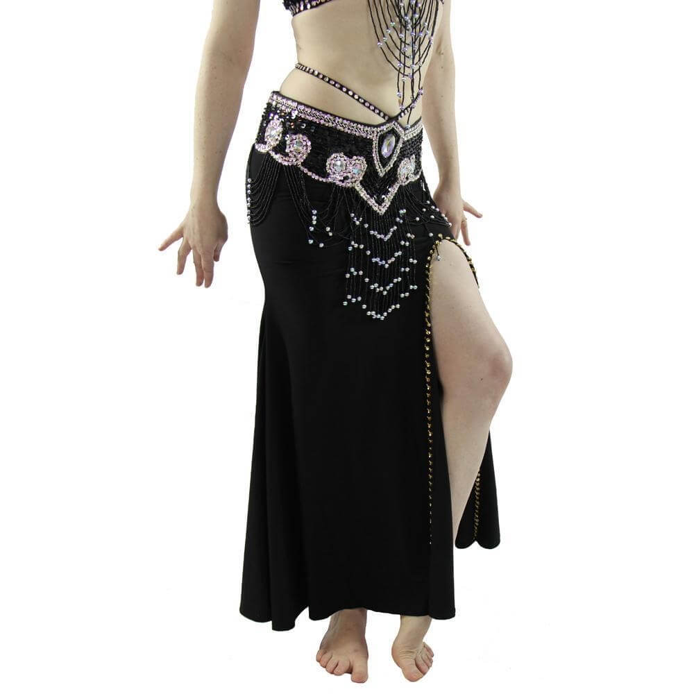 Egyptian Style 3-Piece Belly Dance Costume - Click Image to Close