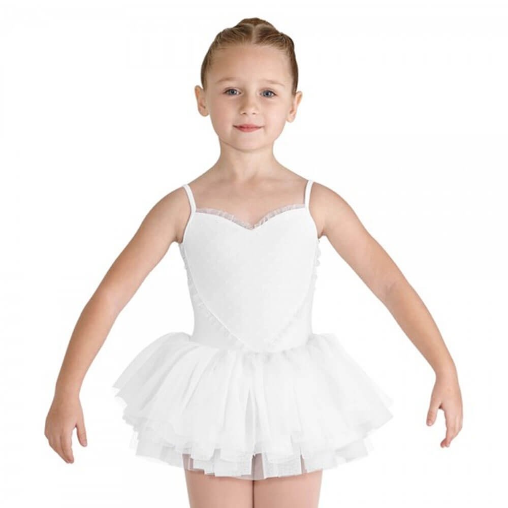 Bloch Child Valentine Mesh Camisole Tutu Leotard - Click Image to Close