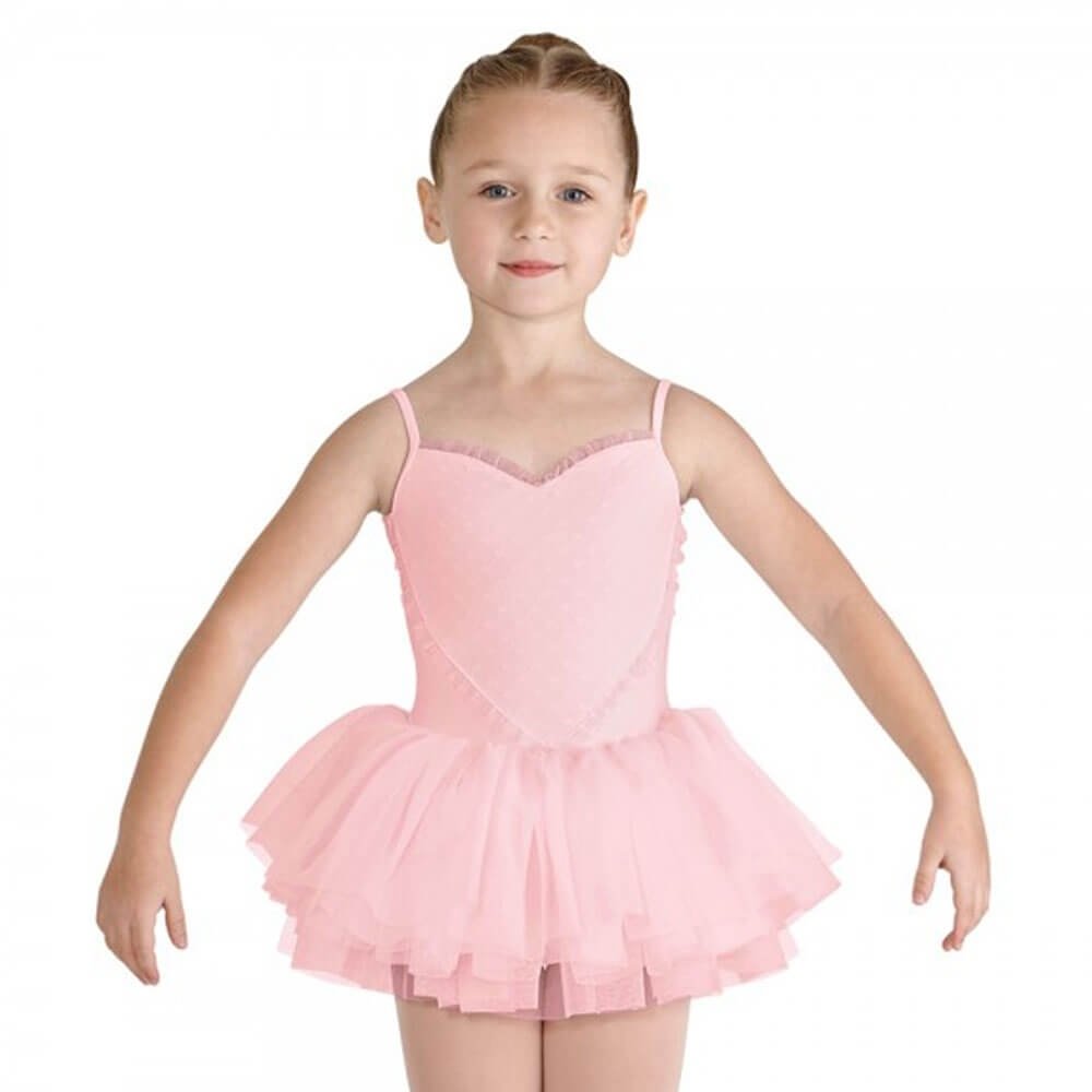 Bloch Child Valentine Mesh Camisole Tutu Leotard - Click Image to Close