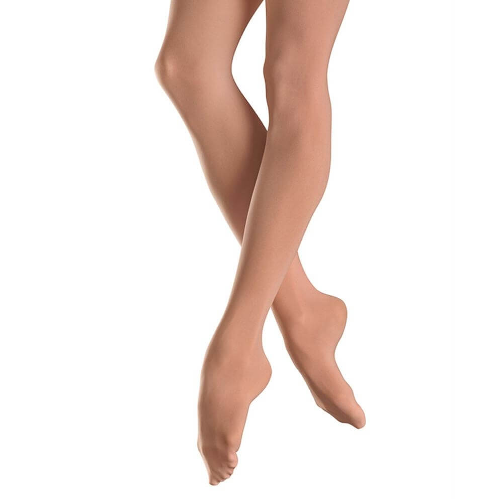 Bloch Girls Endura Footed Tights - Click Image to Close