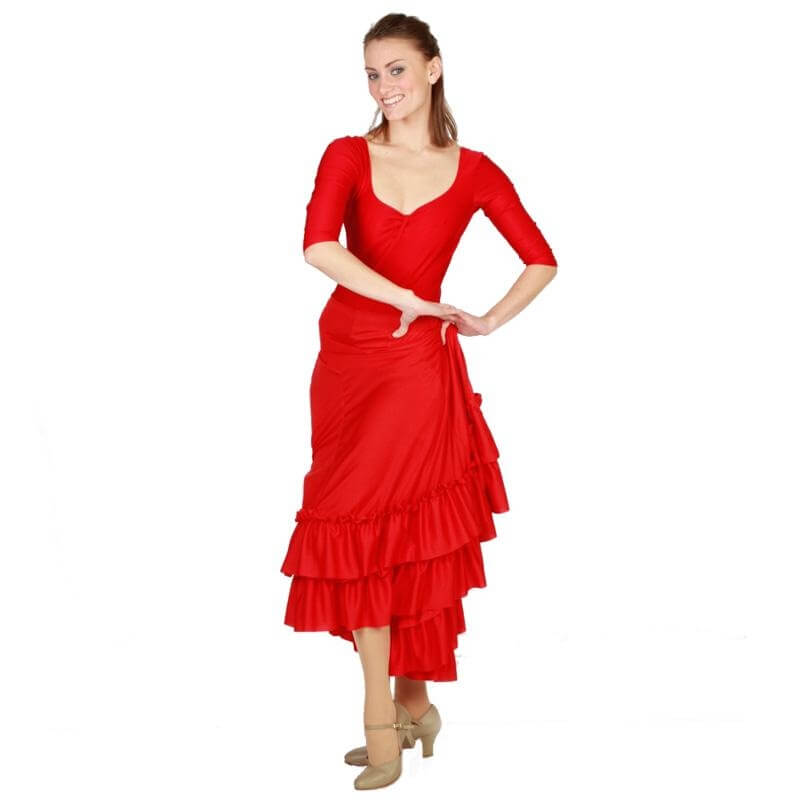 Baltogs Adult Flamenco Skirt - Click Image to Close