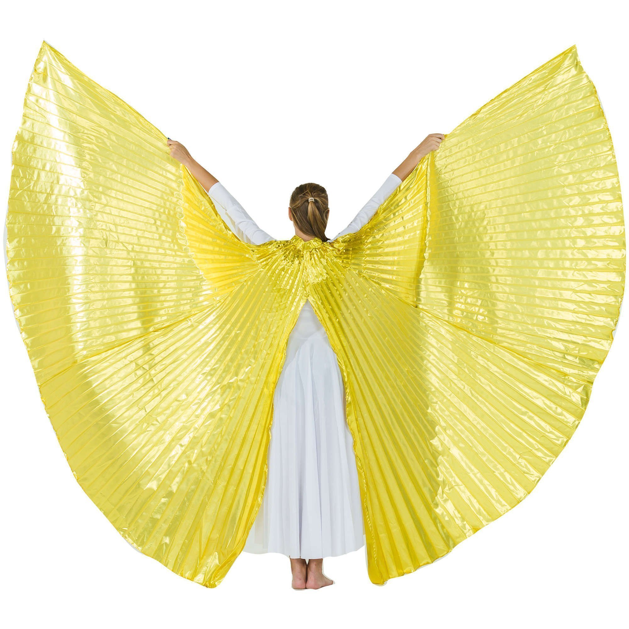 Opening Gold Worship Angel Wing - Click Image to Close