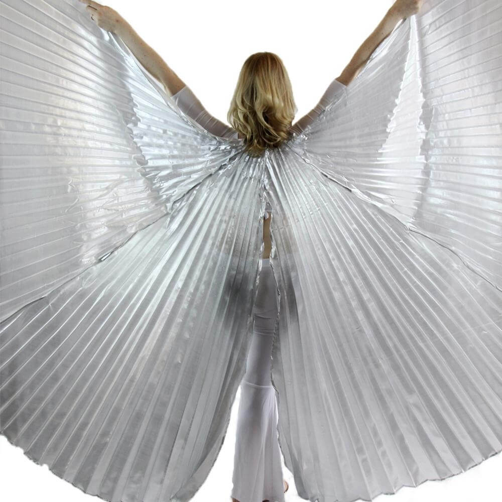 Opening Silver Worship Angel Wing - Click Image to Close