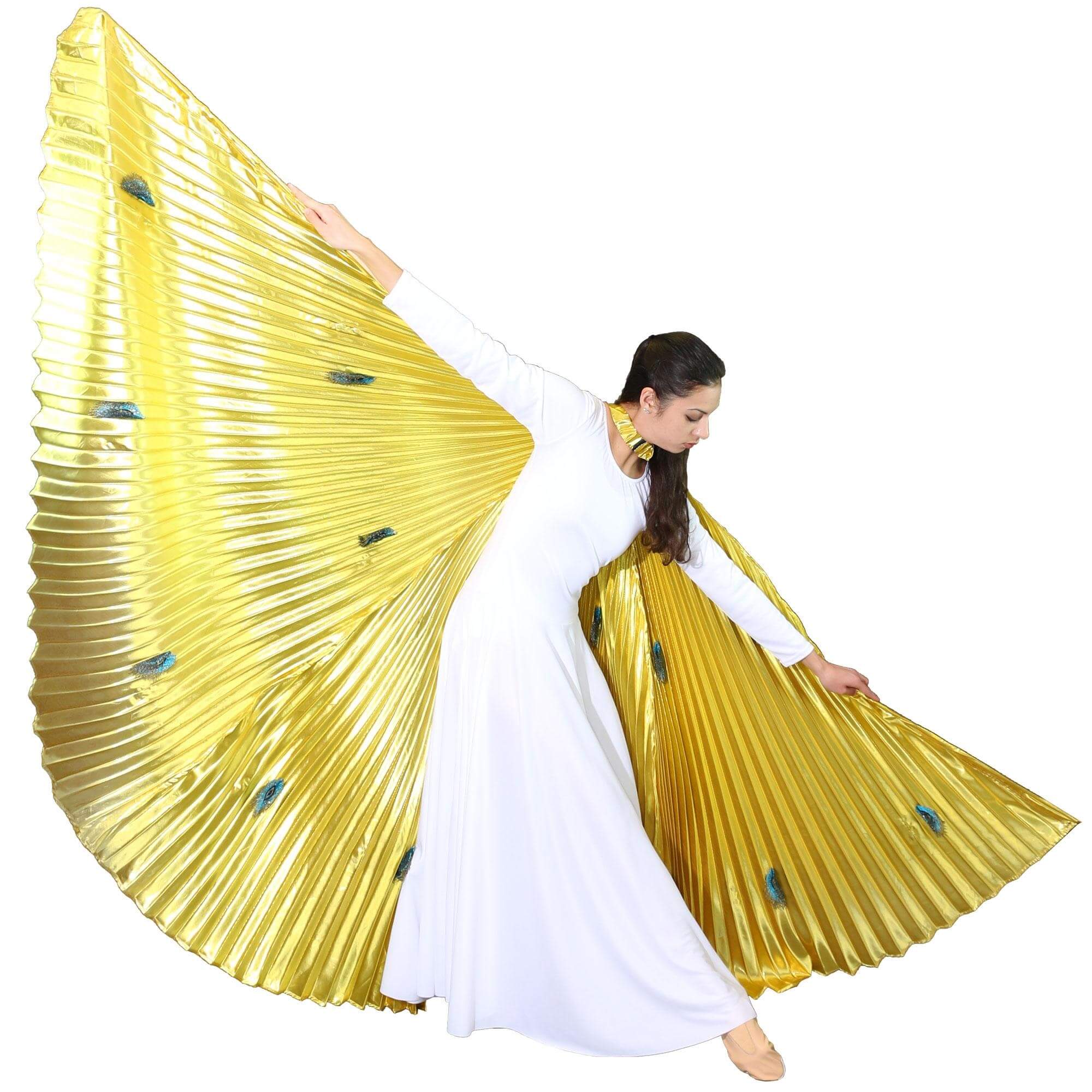 Peacock Worship Angel Wing - Click Image to Close