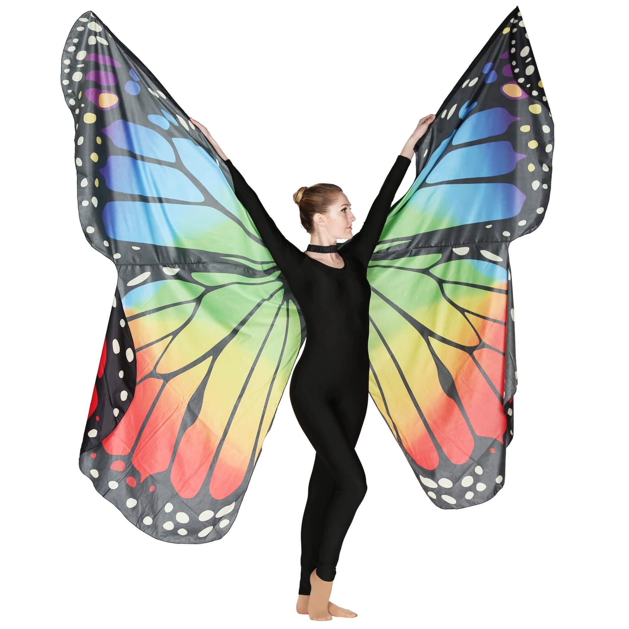 Danzcue Adult Rainbow Butterfly Wing - Click Image to Close