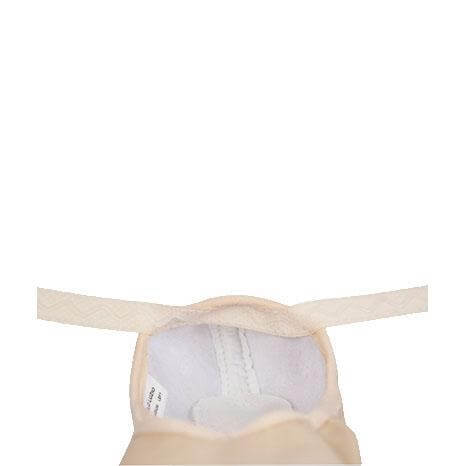 Body Wrappers Sterling Split Sole Leather Pleated Ballet Slipper - Click Image to Close