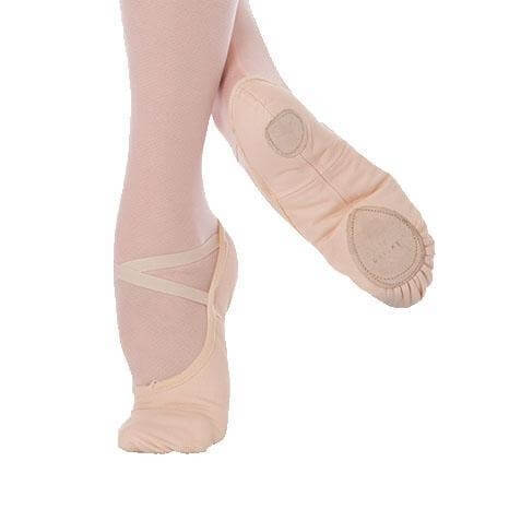 elasticated ballerina slippers