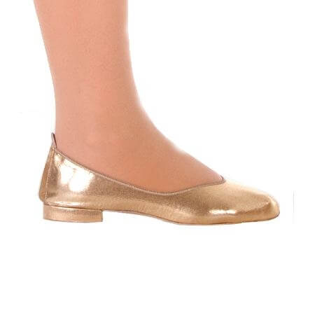 Body Wrappers Angelo Luzio Veena Metallic Foldable Slipper - Click Image to Close