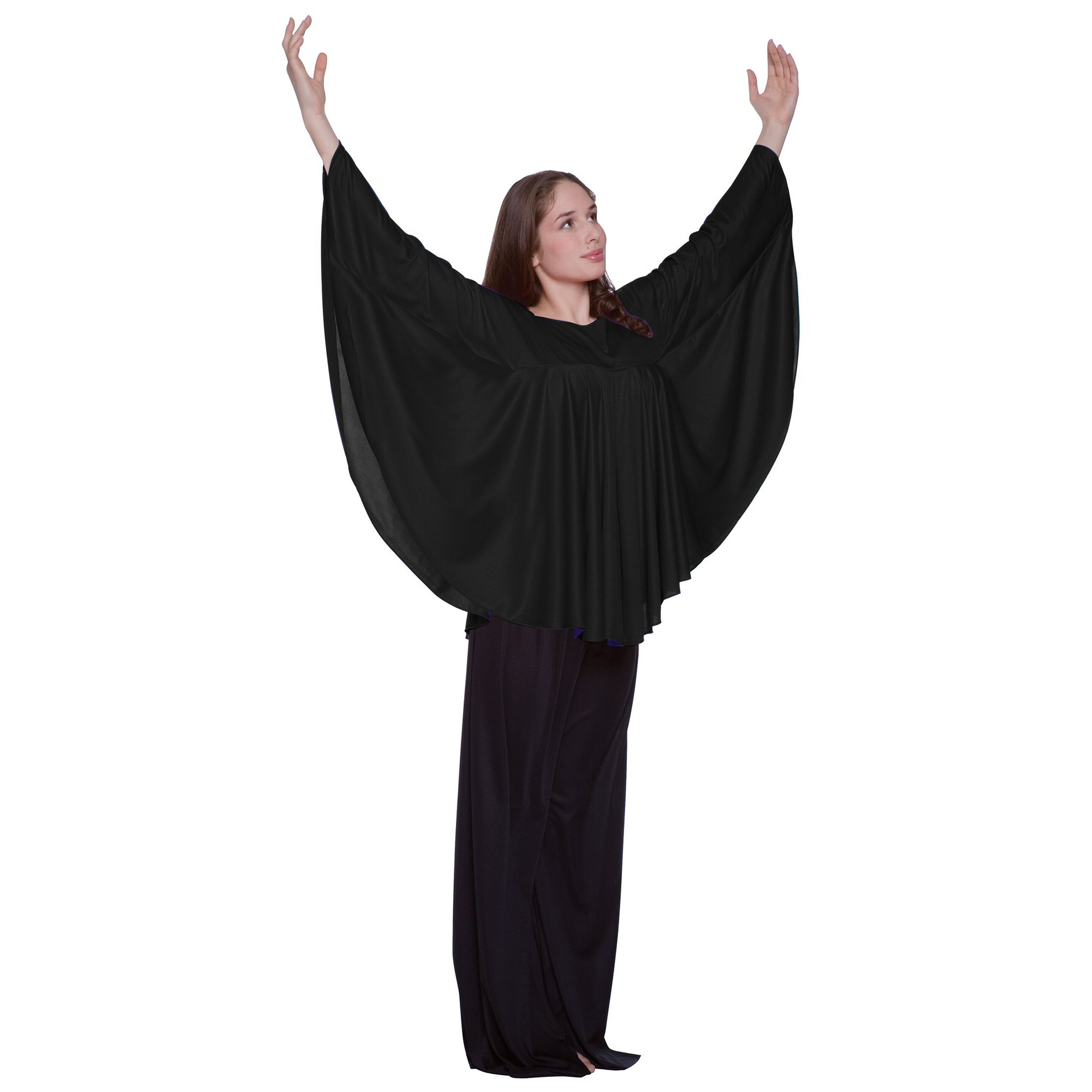 Body Wrappers Liturgical Dance Angel Wing Drapey Pullover